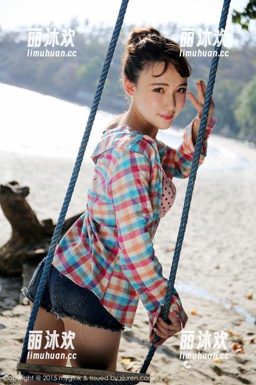 MyGirl美媛馆 - 一波Ellie艾栗栗的最新居家作品，敢问这个窗前的阳光从哪里来的？