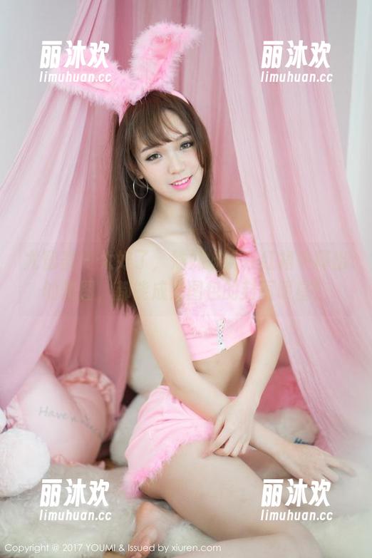 尤蜜荟 - 太好了，姝姝妹妹在红裙中释出的美图，都能成为图包的封面明星！