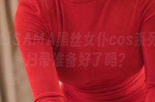 洛璃LoLiSAMA黑丝女仆cos系列：你的扫帚准备好了吗？