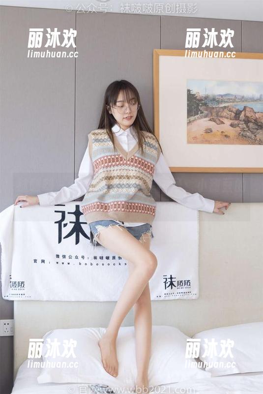 袜啵啵 - 私房图包的空军一号：小甜豆的高空糖果派对任你品尝