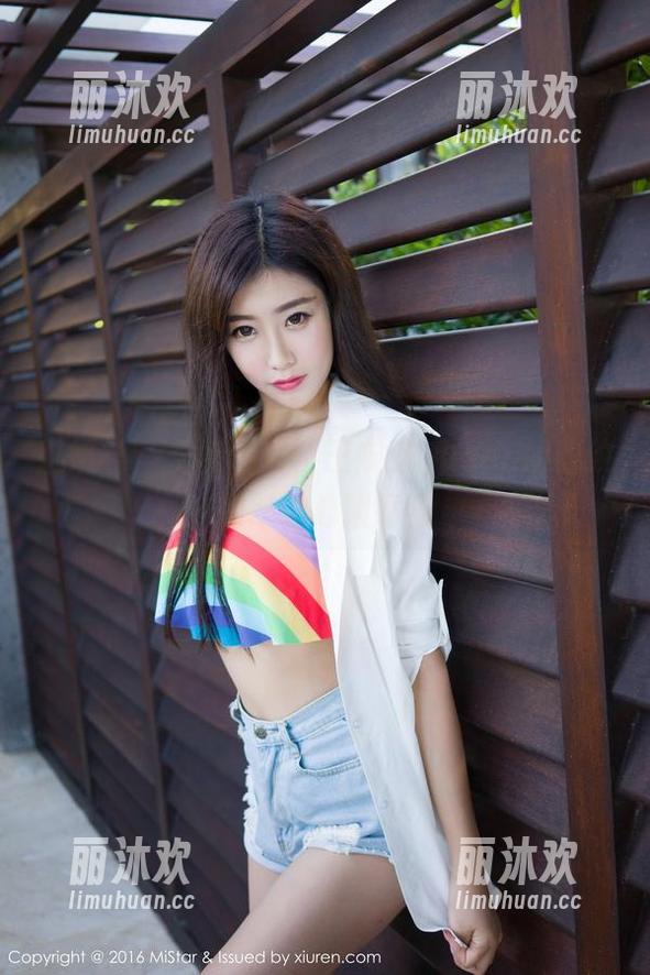 魅妍社 - 免费图包，王婉悠Queen的豹纹撩得你心猿意马
